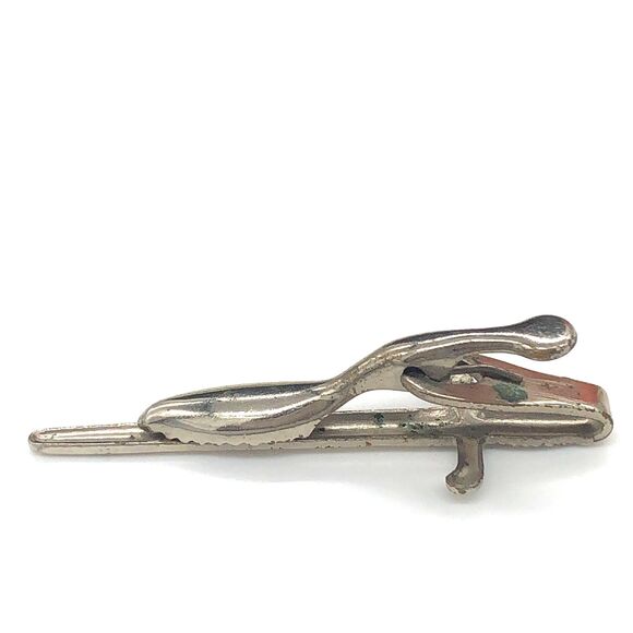 Vintage Tie Tac Sword Motif Silver - Picture 4 of 4